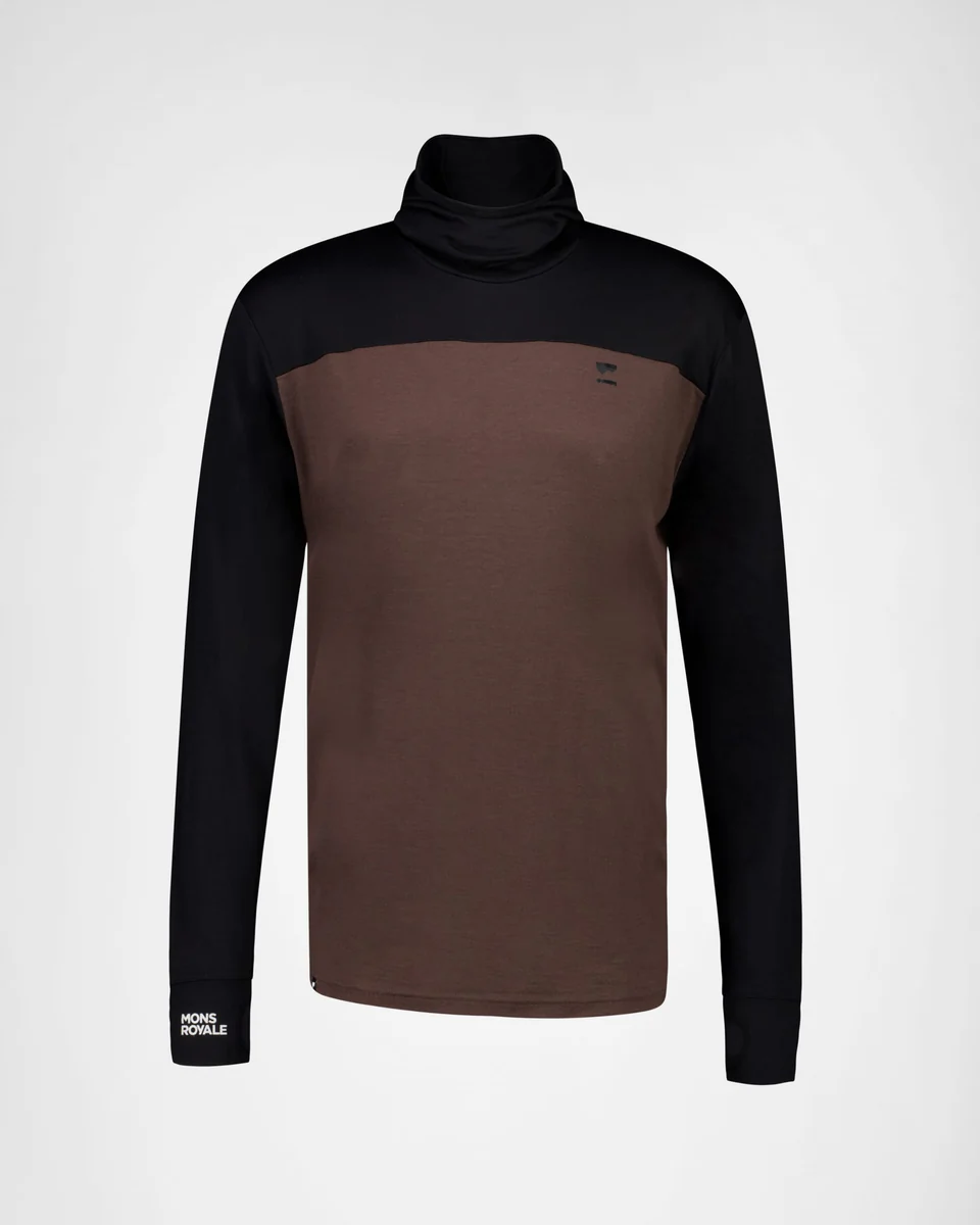 Mons Royale Yotei Powder Hood Merino LS M - Image 2