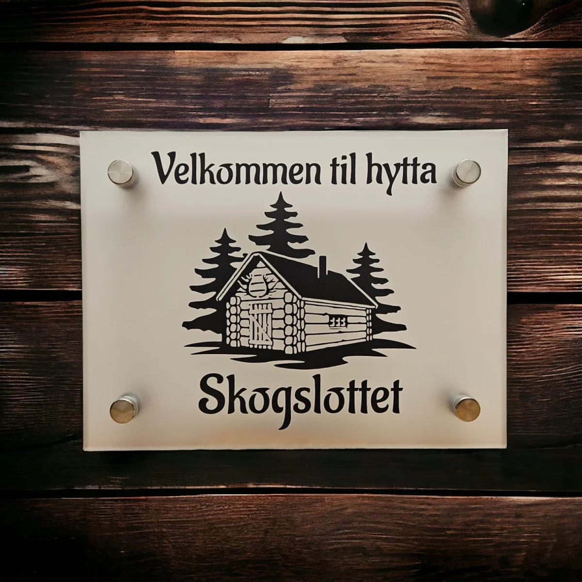 Dørskilt i Frostet Akryl (15x20cm) - Image 2