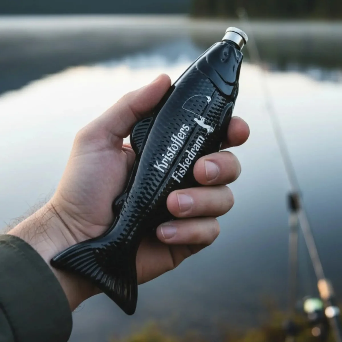 Lommelerke fisk med gravering - Image 2