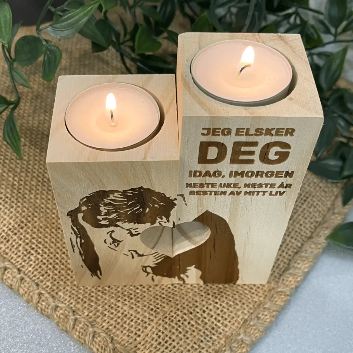 Telysholder - Hjerte - Image 3